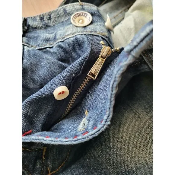 ‎Dsquared2 Dean and Dan Destructed Jeans Straight